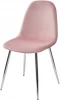 XS2441UF91007CHR Обеденный стул M-City PESCARA UF910-07 PINK, велюр
