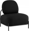 УТ000036933 Кресло Stool Group Стоун рогожка черный УТ000036933