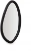 178176 Настенное зеркало La Forma (ex Julia Grup) Magrit (Черный/ Массив дерева)
