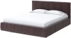 1897435 PROxSON Кровать Varna Grand без основания (Экокожа Коричневый) 180x200