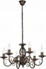 V1104-7/6 Подвесная люстра Vitaluce V1104-7/6 (220V, на цепи, подсвечник, свеча)