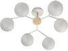 1130/6PL White Потолочная люстра на штанге Avignon 1130/6PL E27 60W White/Gold