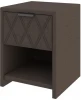 2027996 PROxSON Тумба Side (Ткань: Рогожка Savana Chocolate (шоколад)) 44x45