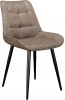 00-00062239 Стул 206М PRADO6 CAPPUCCINO, ножки черные Dikline 00-00062239