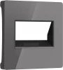 W1191144 Накладка для двойной розетки Еthernet RJ-45 (графит акрил) Werkel W1191144 (a064099)