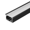 062590 Профиль SL-LINIA62-F-2000 BLACK (BY) (Arlight, Алюминий) 062590