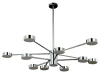 GORACIO SP10 D1100 CHROME Потолочная люстра Crystal Lux GORACIO SP10 D1100 CHROME