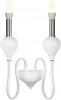 B88003-2 WH Бра iLamp Lady B88003-2 WH (220V, свеча)