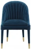 48MY-3607-1 BLU GO Обеденный стул Garda Decor 48MY-3607-1 BLU GO (Синий/Синий)