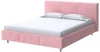 2015991 PROxSON Кровать Novo (Ткань: Велюр Casa Жемчужно-розовый) 140x200