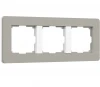 W0033067 Рамка на 3 поста (дымчатый/белый, soft-touch) Werkel W0033067 (a067262)