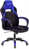 VIKING 2 AERO BLUE Кресло игровое Zombie VIKING 2 AERO черный/синий текстиль/эко.кожа крестовина пластик