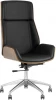 УТ000030886 Кресло руководителя TopChairs Crown черное УТ000030886