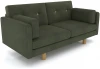 19453 Диван Arsko Ингвар М зеленый велюр