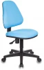 KD-4/TW-55 Кресло детское Бюрократ KD-4 голубой TW-55 крестовина пластик