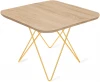 6310373202 Столик журнальный SHT-TU37/ЛДСП 60/60 золото/дуб сонома Sheffilton 6310373202