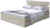 1919367 Без бренда Кровать Milton (ЛДСП Ясень Шимо Светлый) 180x200