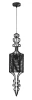 PRIMA SP1 B BLACK-SILVER/BLACK Подвесной светильник Crystal Lux Prima SP1 B BLACK-SILVER/BLACK
