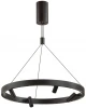 6683/77L Подвесной светильник Odeon Light Beveren 6683/77L брашир.черный/металл/акрил IP20 LED 77W 6930Лм 3000K (220V, на проводе, круглые)