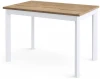 00-00061721 Стол L110 Дуб Галифакс натуральный (ЛДСП EGGER)/Опоры белый Dikline 00-00061721