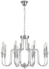 8317/8 Подвесная люстра Lumion Suana 8317/8 хром/металл E14 8*40W 220V (на цепи, подсвечник, свеча)