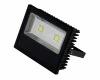 HL167L (068-001-0100) 6500K Прожектор уличный светодиодный Horoz, 1 плафон, черный с хромом и прозрачным