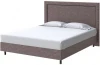 2025317 PROxSON Кровать London Boxspring Standart (Ткань: Велюр Gratta 8 Брауни) 120x200