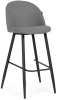 464890 Барный стул Сондре темно-серый / черный 464890 Woodville
