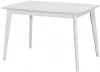 RF 0010 Стол Oslo раскладной 120-160x80x76см, Сосна Рандерс структурное, белый Bradex Home RF 0010