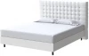 2026795 PROxSON Кровать Tallinn Boxspring Standart (Ткань: Рогожка Тетра Молочный) 90x200