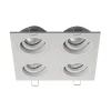 20069-WH Встраиваемый точечный светильник Zumaline Chuck Dl4 Square 20069-WH