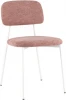 УТ000039976 Стул Stool Group Chao розовый белые ножки арт.УТ000039976