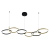 V000213L Подвесной светильник Indigo Anello V000213L (14034/A/6P Black)