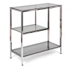 2043-CS grey Консольный стол AllConsoles 2043-CS grey зеркальный хром