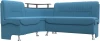 125904L Диван кухонный угловой Сидней левый угол (Голубой/Рогожка) Лига Диванов арт.125904L