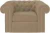 329822 Кресло Chesterfield ОГОГО (арт.329822), (Ткань/Капучино)