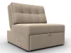 134895 Кресло-кровать Лига-107 (80) (ЛДСП,Брус,Фанера,Велюр/Бежевый) Лига Диванов 134895