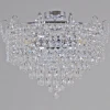 90192-0.3-10 CR Потолочная люстра на штанге хрустальная Reluce 90192-0.3-10 CR (220V)