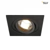 111700 Светильник встраиваемый New Tria SLV, цоколь GX5.3, черный