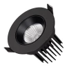 044618 Встраиваемый точечный светильник MS-ATOLL-BUILT-TURN-R94-10W Warm3000 (BK, 36 deg, 230V) (Arlight, IP54 Металл) 044618 (LED)