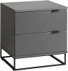 401050101h Тумба прикроватная CITY графит R-Home арт.401050101h