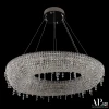 SH510.0.80.B.Ni.4000 Подвесная люстра светодиодная APL LED Sicilia SH510.0.80.B.Ni.4000 (220V, хрусталь, на тросе, круглые)