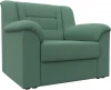 125054 Кресло Карелия (Зеленый/Рогожка) Лига Диванов арт.125054