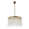 ML.7074.12 GD Подвесная люстра хрустальная с пультом Modelux MODELUX ML.7074.12 GD