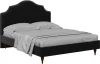 574954 Кровать Queen II Victoria L 1600 ОГОГО (арт.574954), (Ткань/Черный)