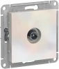 ATN000493 ТВ-розетка встраиваемая проходная (жемчужный) Systeme Electric AtlasDesign ATN000493