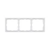 EC3WH Рамка 3-постовая белый матовый Kollinger Eclipse EC3WH