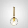 RAFFIN01 Подвесной светильник Raffin Gold/Transparent ImperiumLoft Raffin01 (179970-26) (220V, на проводе, шар)