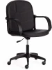 19510 Кресло BAGGI PA кож/зам, черный, 36-6 Tetchair 19510