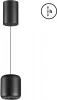 359438 Подвесной светильник с механизмом регулировки высоты Novotech Lisse 359438 черный LED 10W 220V 3000K (на проводе, круглые)